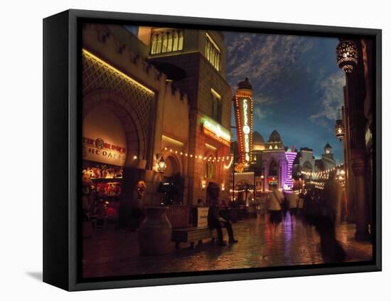 Interior of Aladdin Casino Hotel, Las Vegas-Mark Gibson-Framed Premier Image Canvas