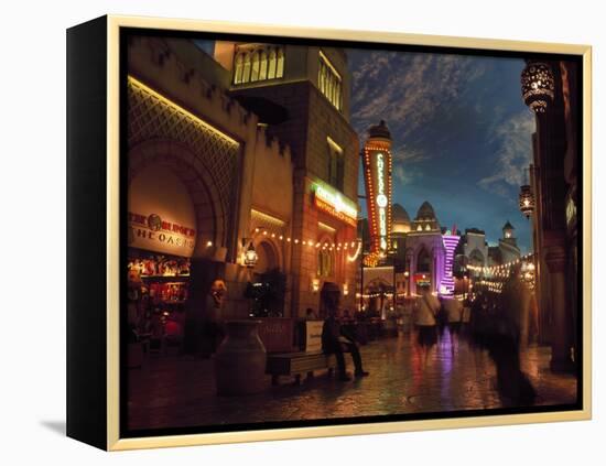 Interior of Aladdin Casino Hotel, Las Vegas-Mark Gibson-Framed Premier Image Canvas