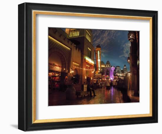 Interior of Aladdin Casino Hotel, Las Vegas-Mark Gibson-Framed Photographic Print