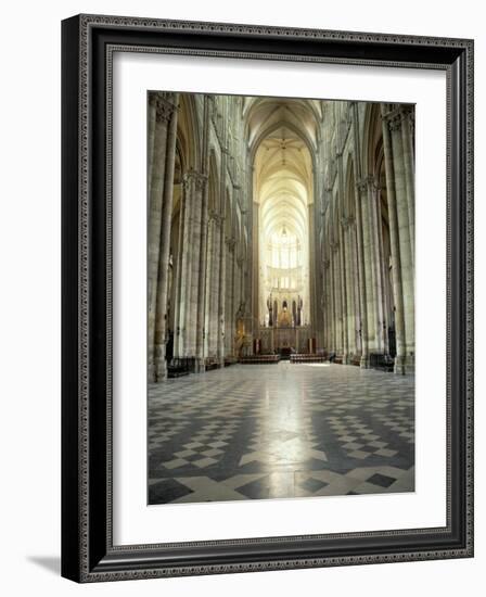 Interior of Amiens Cathedral, Amiens, Unesco World Heritage Site, Nord, France-Richard Ashworth-Framed Photographic Print