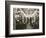 Interior of an Eighth Avenue subway carriage, New York, USA, early 1930s-Unknown-Framed Photographic Print