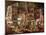 Interior of an Imaginary Picture Gallery-Giovanni Paolo Pannini-Mounted Giclee Print