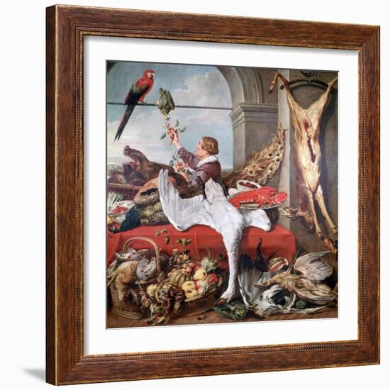 Interior of an Office, C1635-Frans Snyders-Framed Giclee Print