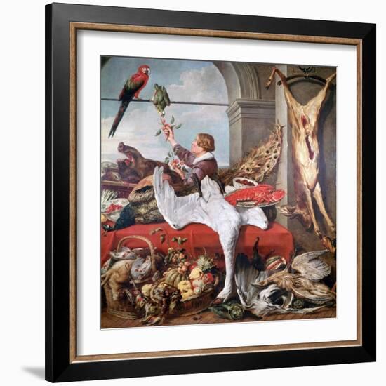 Interior of an Office, C1635-Frans Snyders-Framed Giclee Print