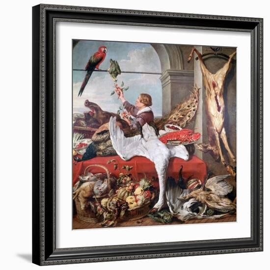 Interior of an Office, C1635-Frans Snyders-Framed Giclee Print