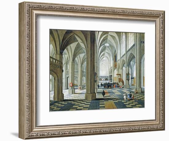 Interior of Antwerp Cathedral-Peeter Neefs Elder-Framed Giclee Print