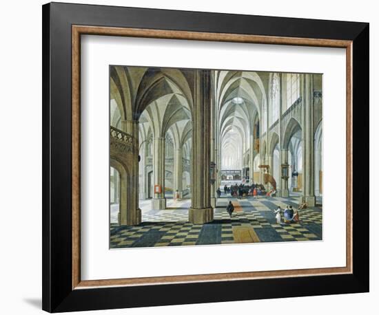 Interior of Antwerp Cathedral-Peeter Neefs Elder-Framed Giclee Print