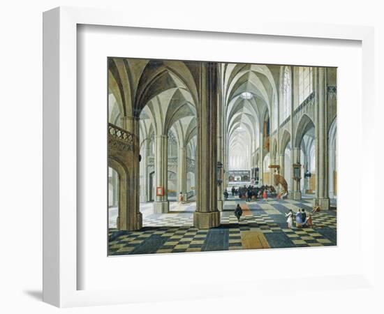 Interior of Antwerp Cathedral-Peeter Neefs Elder-Framed Giclee Print