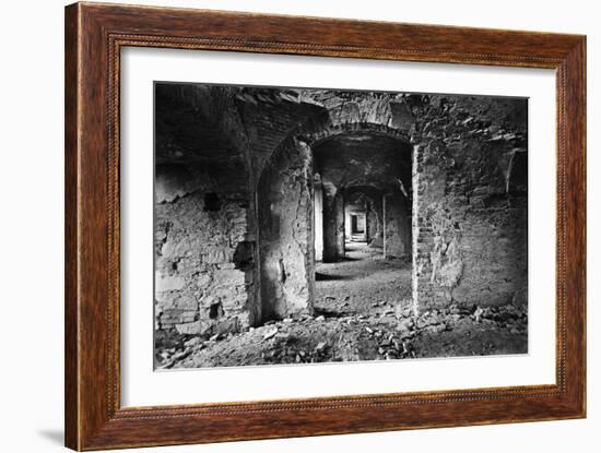 Interior of Bontida Castle, Transylvania, Romania-Simon Marsden-Framed Giclee Print