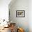 Interior of Building Slowly Being Consumed by the Sands of the Namib Desert-Lee Frost-Framed Photographic Print displayed on a wall