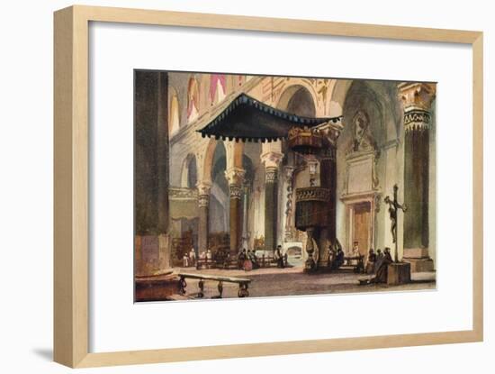 'Interior of Cathedral, San Remo', c1870-Alfred Waterhouse-Framed Giclee Print