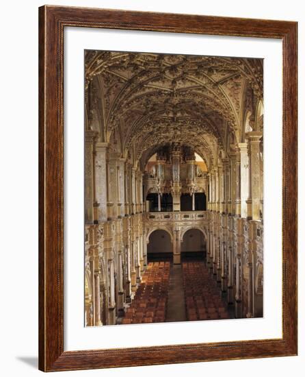 Interior of Church with 1610 Choir and Organ, Frederiksborg Castle, Hillerod, Denmark-null-Framed Giclee Print