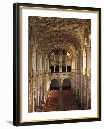 Interior of Church with 1610 Choir and Organ, Frederiksborg Castle, Hillerod, Denmark-null-Framed Giclee Print