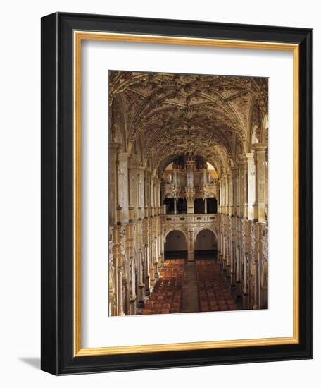 Interior of Church with 1610 Choir and Organ, Frederiksborg Castle, Hillerod, Denmark-null-Framed Giclee Print