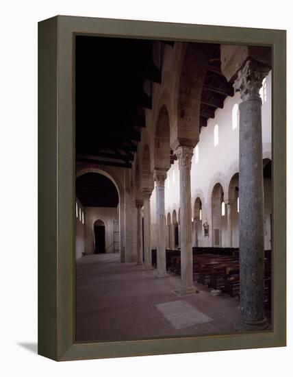 Interior of Co-Cathedral of Santa Maria Assunta, Gerace, Calabria, Italy, 11th-15th Century-null-Framed Premier Image Canvas