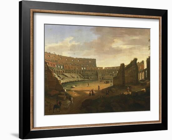 Interior of Colosseum-Gaspar van Wittel-Framed Giclee Print