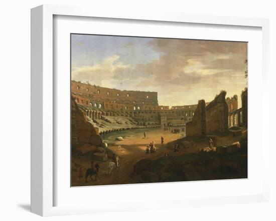Interior of Colosseum-Gaspar van Wittel-Framed Giclee Print