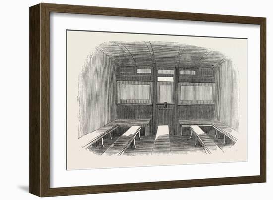 Interior of Compartment of Second-Class Carriage, 1847-null-Framed Giclee Print