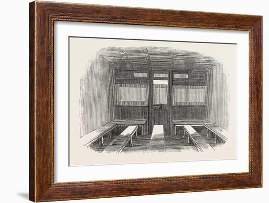 Interior of Compartment of Second-Class Carriage, 1847-null-Framed Giclee Print