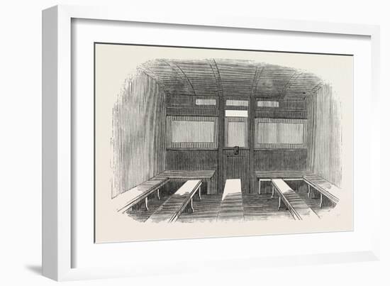 Interior of Compartment of Second-Class Carriage, 1847-null-Framed Giclee Print