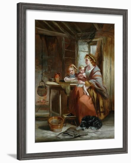 Interior of Cottage-William Underhill-Framed Giclee Print