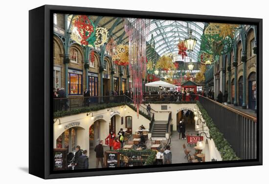 Interior of Covent Garden Market, London, 2010-Peter Thompson-Framed Premier Image Canvas