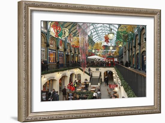 Interior of Covent Garden Market, London, 2010-Peter Thompson-Framed Photographic Print