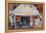 Interior of Cruck Cottage, Possibly Shipley Glen-null-Framed Premier Image Canvas