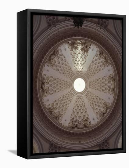 Interior of Dome of Collegiate Church of Santa Marissunta-Gian Lorenzo Bernini-Framed Premier Image Canvas