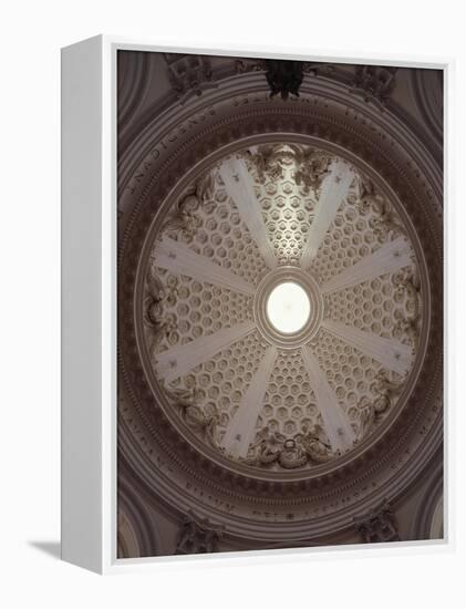 Interior of Dome of Collegiate Church of Santa Marissunta-Gian Lorenzo Bernini-Framed Premier Image Canvas