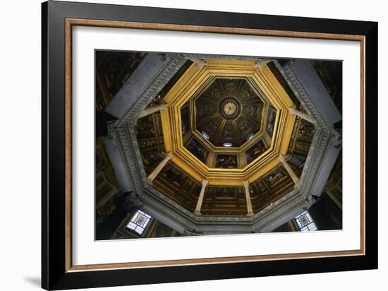 Interior of Dome of Lateran Baptistery, St John Lateran's Archbasilica, Rome, Italy, 5th Century-null-Framed Giclee Print