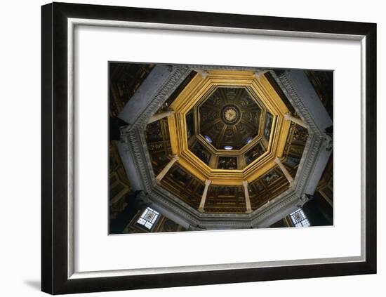 Interior of Dome of Lateran Baptistery, St John Lateran's Archbasilica, Rome, Italy, 5th Century-null-Framed Giclee Print