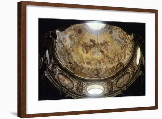 Interior of Dome of Lecce Cathedral, Apulia, Italy-null-Framed Giclee Print