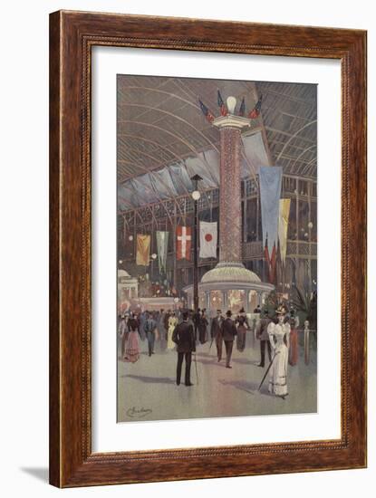 Interior of Electrical Building-null-Framed Giclee Print