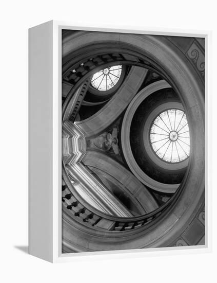 Interior of Essex County Courthouse Rotunda-Karen Tweedy-Holmes-Framed Premier Image Canvas