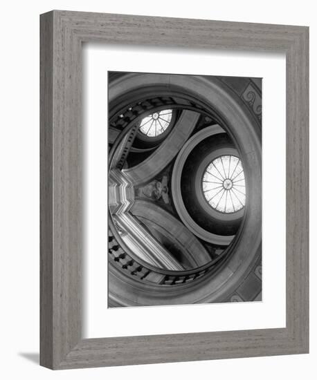 Interior of Essex County Courthouse Rotunda-Karen Tweedy-Holmes-Framed Photographic Print