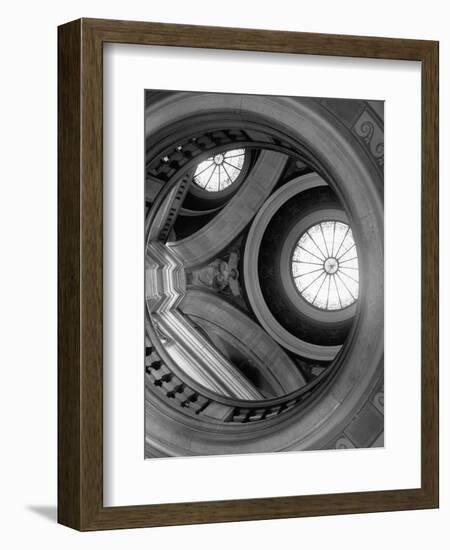 Interior of Essex County Courthouse Rotunda-Karen Tweedy-Holmes-Framed Photographic Print