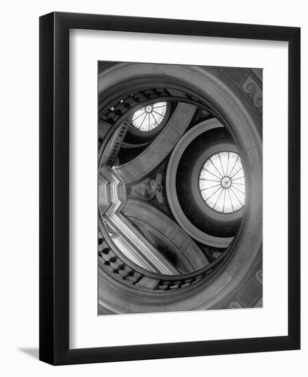 Interior of Essex County Courthouse Rotunda-Karen Tweedy-Holmes-Framed Photographic Print