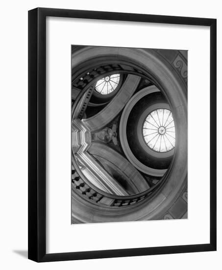 Interior of Essex County Courthouse Rotunda-Karen Tweedy-Holmes-Framed Photographic Print