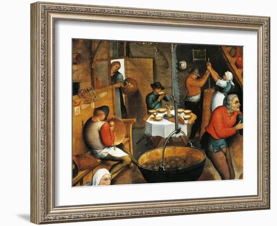 Interior of Farmhouse-Jan Brueghel the Elder-Framed Giclee Print