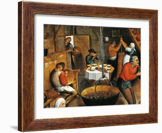 Interior of Farmhouse-Jan Brueghel the Elder-Framed Giclee Print