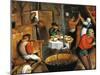 Interior of Farmhouse-Jan Brueghel the Elder-Mounted Giclee Print