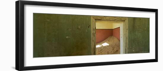 Interior of German House in the Deserted Mining Town of Kolmanskop-Lee Frost-Framed Photographic Print