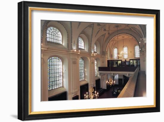 Interior of Klaus Synagogue-null-Framed Photographic Print