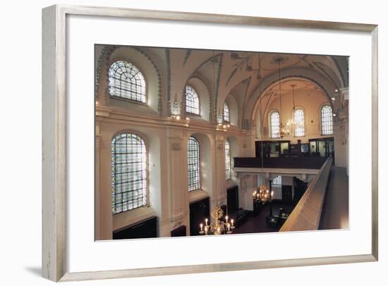 Interior of Klaus Synagogue-null-Framed Photographic Print