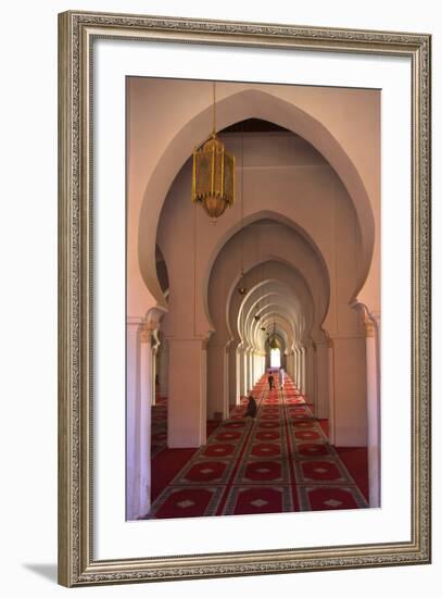 Interior of Koutoubia Mosque, Marrakech, Morocco, North Africa, Africa-Neil Farrin-Framed Photographic Print