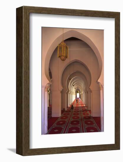 Interior of Koutoubia Mosque, Marrakech, Morocco, North Africa, Africa-Neil Farrin-Framed Photographic Print