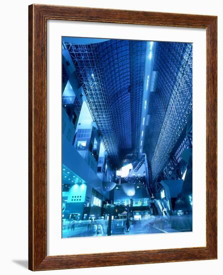 Interior of Kyoto Station-null-Framed Photographic Print