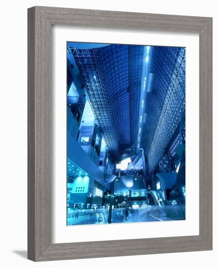 Interior of Kyoto Station-null-Framed Photographic Print