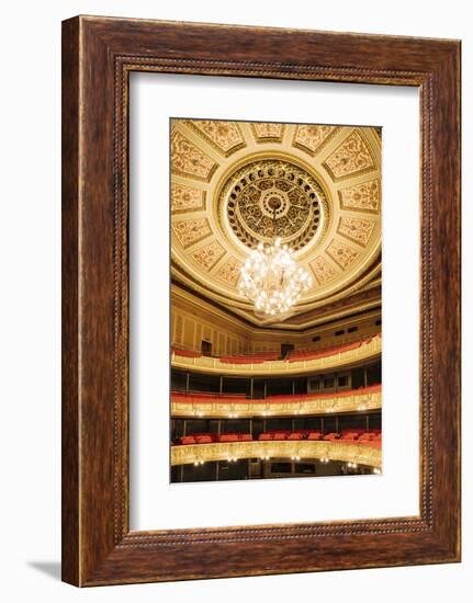 Interior of Latvian National Opera Building, Riga, Latvia, Baltic States, Europe-Ben Pipe-Framed Photographic Print